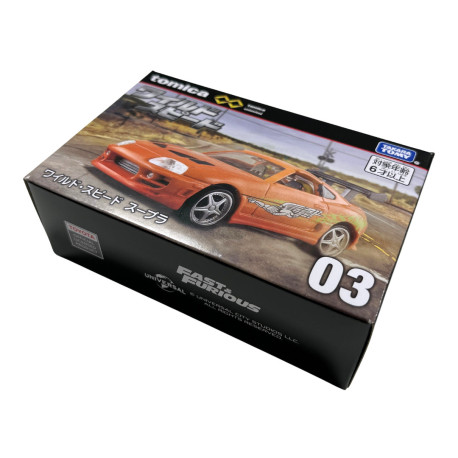 Модели автомобили Tomica Premium Unlimited No. 03 | Fast & Furious Supra | race-shop.bg