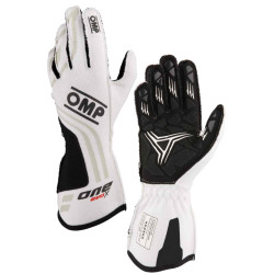 Rъкавици OMP ONE EVO X my2024 с FIA homologation (external stitching) white