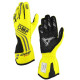 Rъкавици OMP ONE EVO X my2024 с FIA homologation (външен шев) флуор жълто