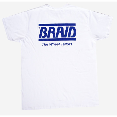 Тениски Braid тениска, бяло | race-shop.bg
