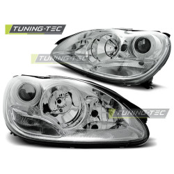 ФАРОВЕ CHROME за MERCEDES W220 S-KLASA 09.98-05.05