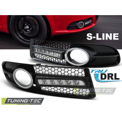 FOG LIGHT COVER LED SPORT за AUDI A4 04-08