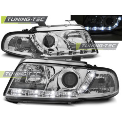ФАРОВЕ DAYLIGHT CHROME за AUDI A4 11.94-12.98