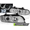 HEADLIGHTS ANGEL EYES 3D CHROME fits BMW E39 09.95-06.03