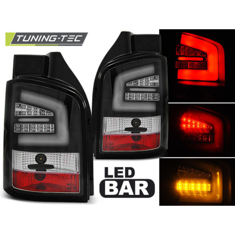 Осветление LED BAR Задни стопове ЧЕРНИ за VW T5 04.03-09 | race-shop.bg