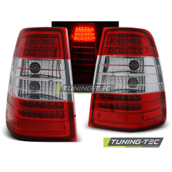 LED Задни стопове RED WHITE за MERCEDES W124 E-KLASA KOMBI 09.85-95
