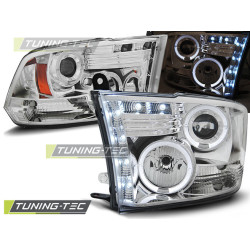 DODGE RAM 09-18 АНГЕЛСКИ ОЧИ CHROME