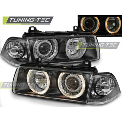 ФАРОВЕ АНГЕЛСКИ ОЧИ ЧЕРНИ за BMW E36 12.90-08.99