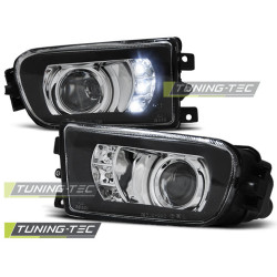 ФАРОВЕ ЗА МЪГЛА ЧЕРНИ LED за BMW E39 09.95-06.03 / Z3 96-02