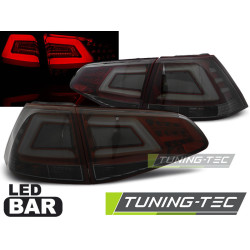 LED BAR Задни стопове RED SMOKE за VW GOLF 7 13-17