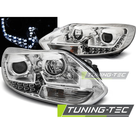 Осветление FORD FOCUS MK3 11- 10.14 DAYLIGHT CHROME | race-shop.bg