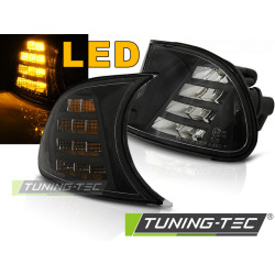 ПРЕДНИ МИГАЧИ ЧЕРНИ LED за BMW E46 04.99-08.01 C/C