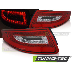 LED Задни стопове RED WHITE за PORSCHE 911 997 04-09