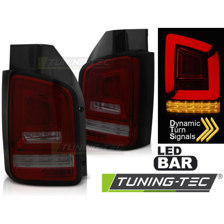 Осветление LED BAR Задни стопове RED SMOKE SEQ за VW T5 04.03-09 | race-shop.bg