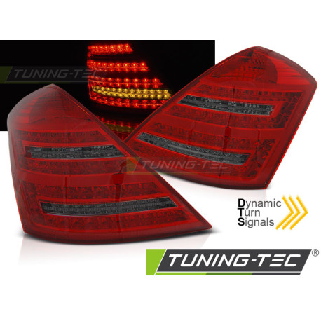 Осветление LED Задни стопове RED SMOKE SEQ за MERCEDES W221 S-KLASA 05-09 | race-shop.bg