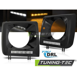HEADLIGHTSLED DRL ЧЕРНИ за MERCEDES W461,W463 01-12