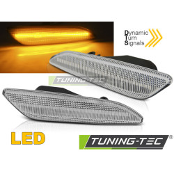 СТРАНИЧНИ МИГАЧИ WHITE LED SEQ за ALFA ROMEO 156/147 05-10 / FIAT TIPO 15-