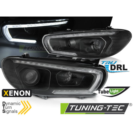 Осветление XEONON ФАР TUBE SEQ LED ЧЕРНИ за VW SCIROCCO 08-04.14 | race-shop.bg