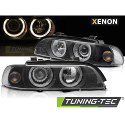XENON ФАР АНГЕЛСКИ ОЧИ ЧЕРНИ за BMW E39 LCI 00-03