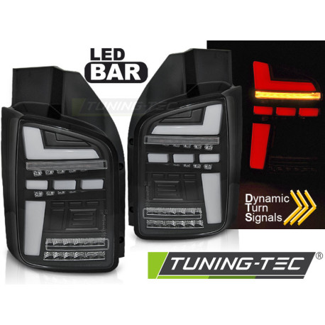 Осветление LED BAR Задни стопове ЧЕРНИ SEQ за VW T6 15-19 OEM BULB | race-shop.bg