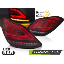 LED BAR Задни стопове RED WHITE SEQ за MERCEDES C-CLASS W205 14-18