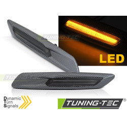 СТРАНИЧНИ МИГАЧИ CARBON SMOKE SEQ LED за BMW F10/F11 10-13