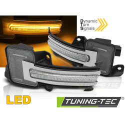 СТРАНИЧНИ МИГАЧИ В ОГЛЕДАЛОТО WHITE LED SEQ за HONDA CIVIC X 16-21