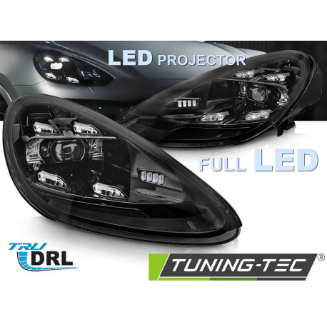 Осветление LED ФАР DRL ЧЕРНИ за PORSCHE CAYENNE 10-15 | race-shop.bg