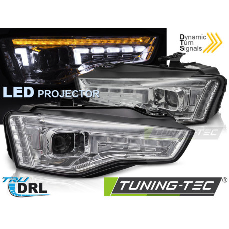 Осветление LED HEADLIGHTS LED CHROME SEQ пасва AUDI A5 11-16 | race-shop.bg