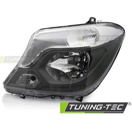 Осветление TUNING-TEC фар за MERCEDES SPRINTER W906 13-18 (H7, TYC), черен, ляв | race-shop.bg