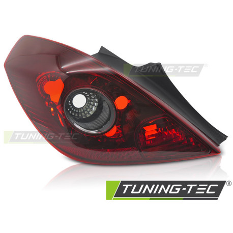 Осветление TAIL LIGHT RED SMOKE SPORT LEFT SIDE TYC fits OPEL CORSA D 06-11 3D | race-shop.bg