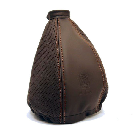 Скоростни лостове и ръчни спирачки Nardi Gear Gaiter в кафява перфорирана кожа | race-shop.bg