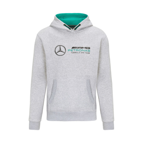 Якета и суичъри Mercedes-AMG Petronas Logo суитчер, сива | race-shop.bg