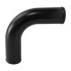 Акция Алуминиева тръба - коляно 90°, 12mm (0,47"), черен мат | race-shop.bg