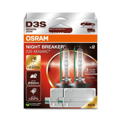 Osram ксенонови крушки XENARC NIGHT BREAKER LASER (XN2) D3S (2 бр.)