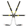 FIA 6 точкови предпазни колани OMP ONE 2 WRC Pull Up black