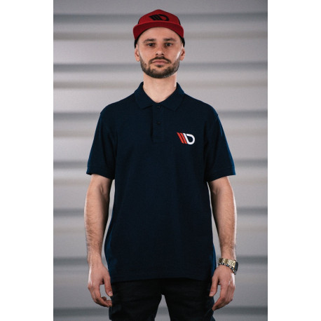 Тениски Мъжка поло тениска MAXTON DESIGN, тъмносин | race-shop.bg
