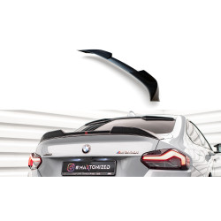 MAXTON DESIGN лип за багажник 3D на BMW 2 Coupe G42 / M2 G87, гланц черен