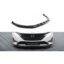 MAXTON DESIGN преден сплитер за Peugeot 308 GT Mk3, гланц черен