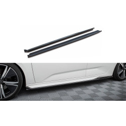 MAXTON DESIGN дифузьори за прагове на Peugeot 308 GT SW Mk3, гланц черен