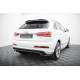 Бодикит и визуални аксесоари Заден сплитер (с вертикални ленти) Audi Q3 S-line 8U | race-shop.bg