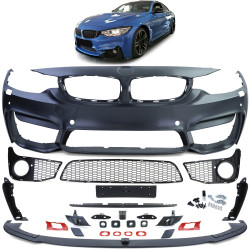 RACES предна броня (Sport) + спойлер за BMW 4er F32 F33 F36