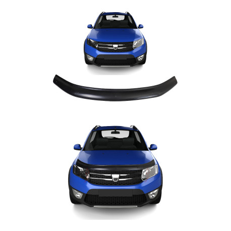 Дефлектори за капак RACES Дефлектор за преден капак 4MM DACIA SANDERO STEPWAY 2013-2019 | race-shop.bg