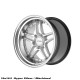 ALU disky STROM STROM DS-05 wheel 18x10.5 5x120 72.6 ET10, Hyper Silver / Polished Dish | race-shop.bg