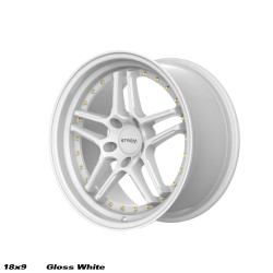 STROM DS-05 wheel 18x9 5x100 73.1 ET35, Full Gloss Бял