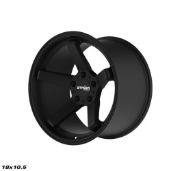 STROM DS-35 wheel 18x9.5 5x120 72.6 ET15, Full Satin черен