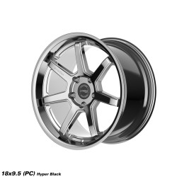 STROM DS-15 wheel 18x9.5 5x120 72.6 ET25, Light Hyper черен