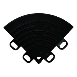 RACES Ъгъл за модулен под, черен