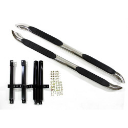 Странични степенки от неръждаема стомана за OPEL Mokka/Mokka X 2012-2020 Black