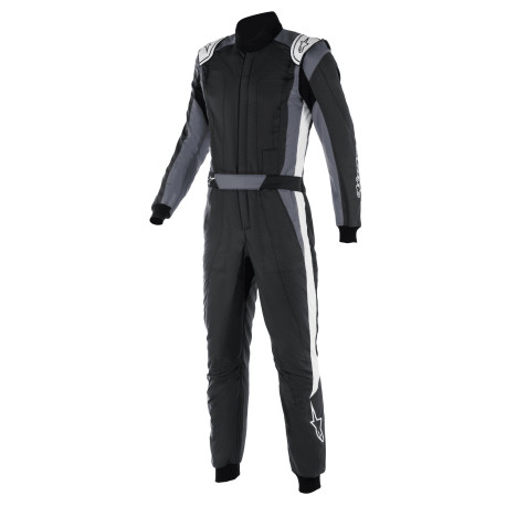 Гащеризони FIA състезателен гащеризон ALPINESTARS GP Pro Comp V2, черен/сив/бял | race-shop.bg
